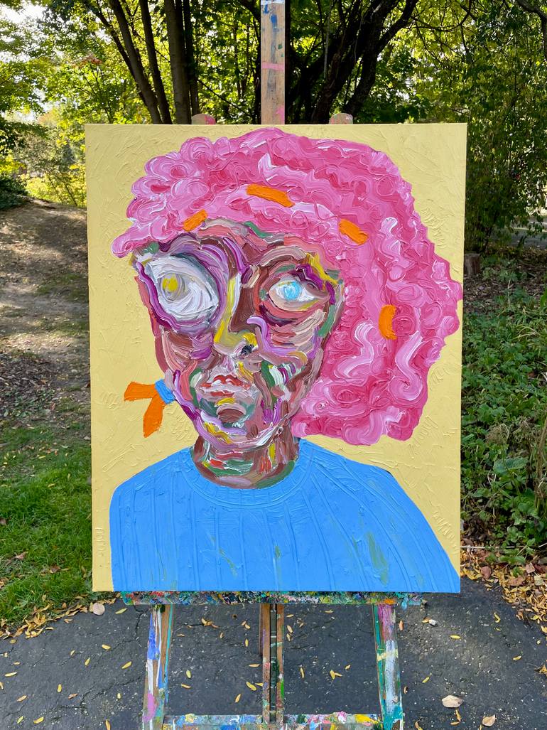Original Contemporary People Painting by Jon Parlangeli