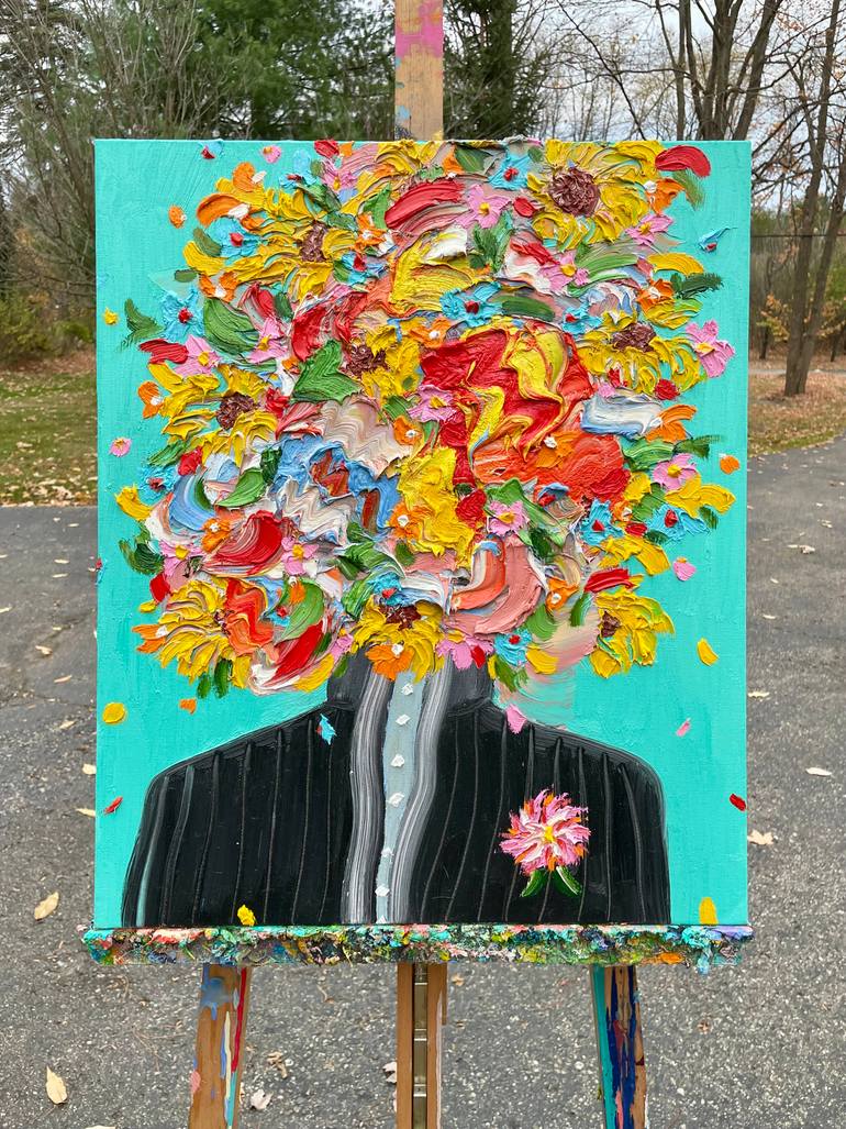 Original Contemporary People Painting by Jon Parlangeli