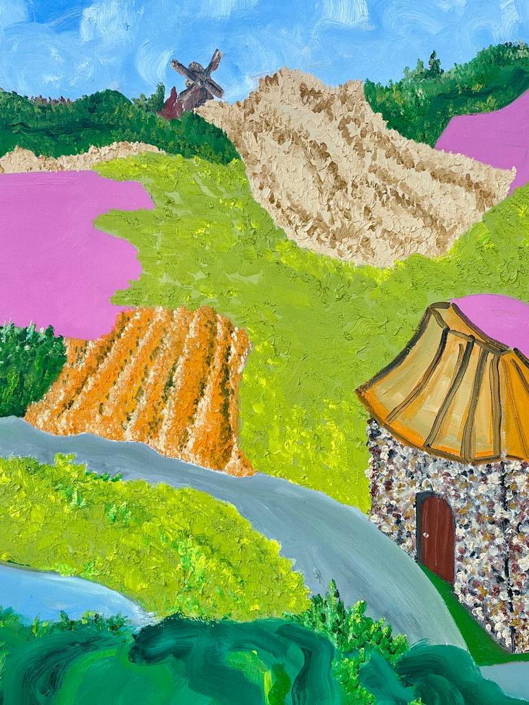 Original Contemporary Landscape Painting by Jon Parlangeli