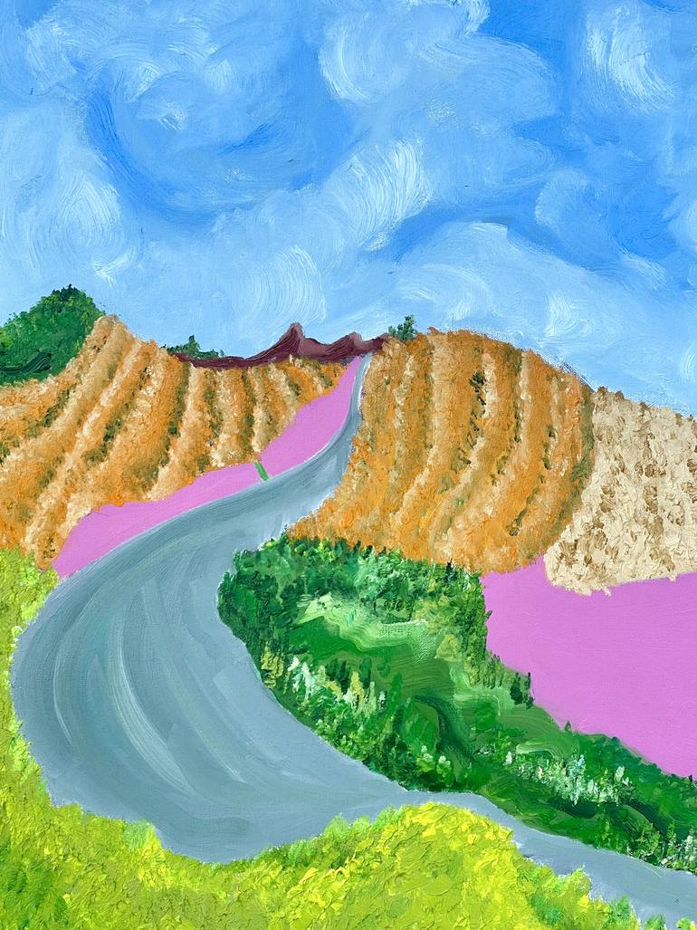 Original Contemporary Landscape Painting by Jon Parlangeli