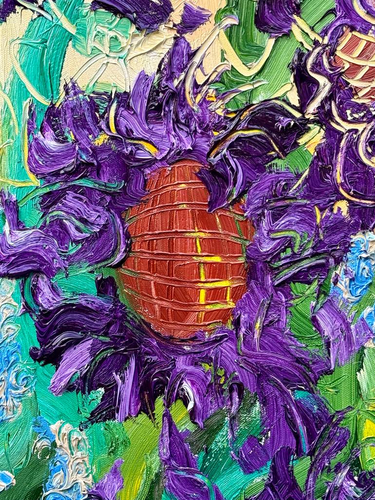 Original Contemporary Floral Painting by Jon Parlangeli