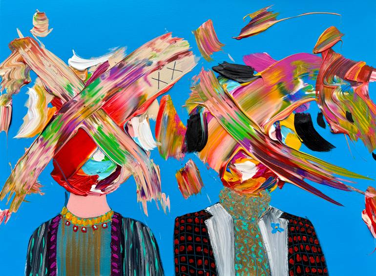 Original Pop Culture/Celebrity Painting by Jon Parlangeli | Contemporary Art on Canvas | Opening Night at the Met