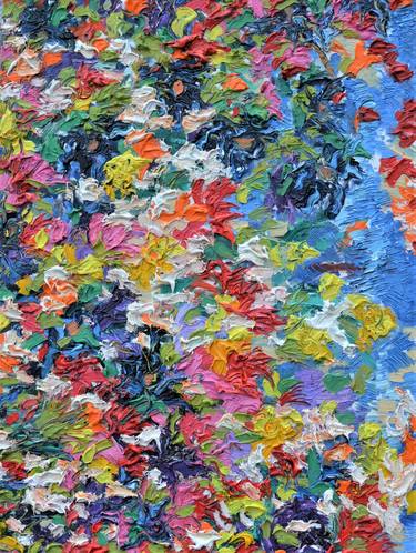 Print of Abstract Expressionism Garden Paintings by Jon Parlangeli
