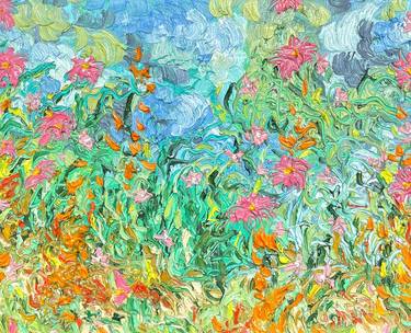 Original Floral Paintings by Jon Parlangeli