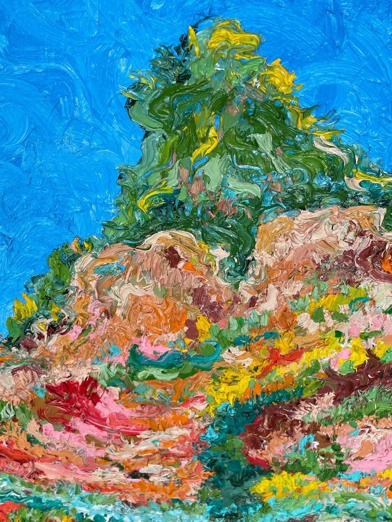 Original Impressionism Landscape Painting by Jon Parlangeli