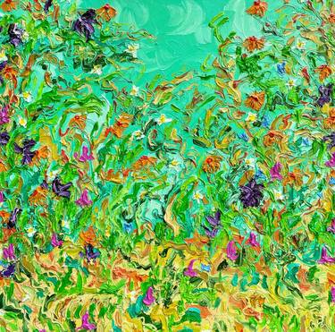 Print of Expressionism Garden Paintings by Jon Parlangeli