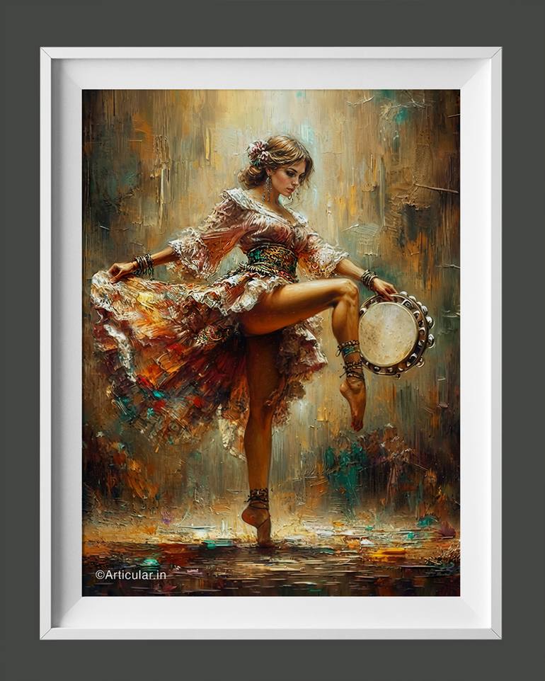 Original Figurative Women Painting by Articular Art Studio