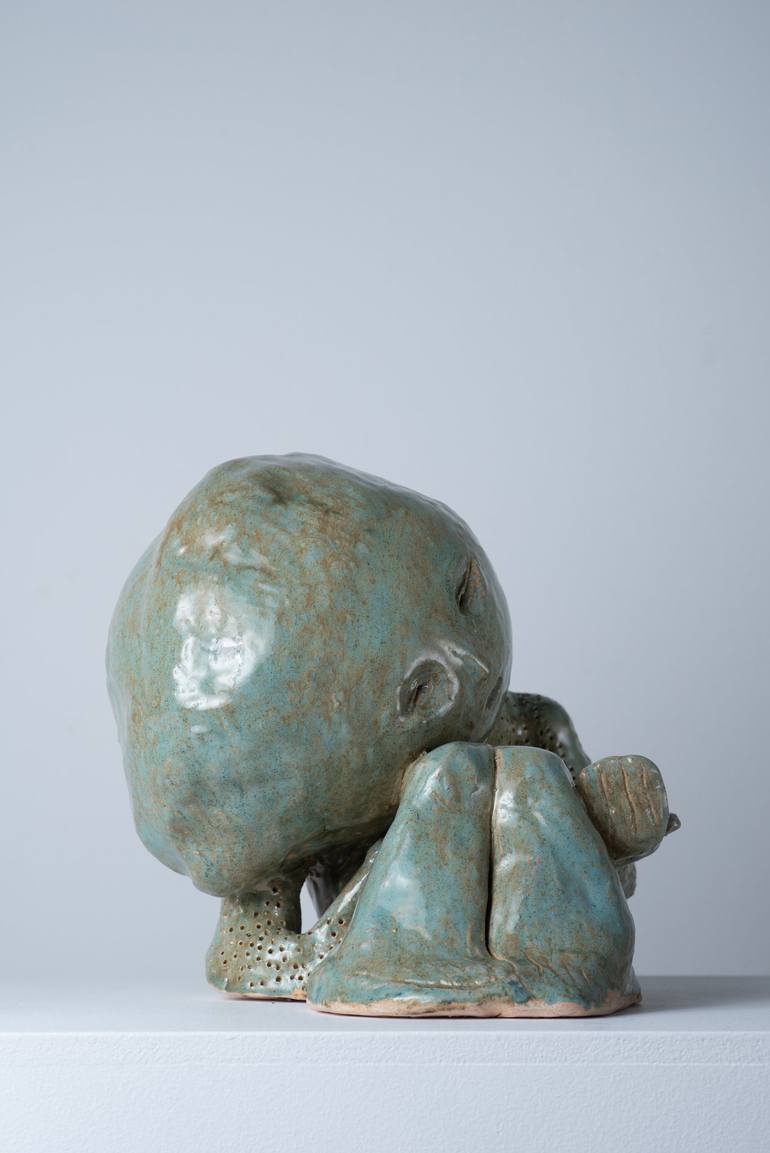 Original Contemporary People Sculpture by Aleksandra Zawada