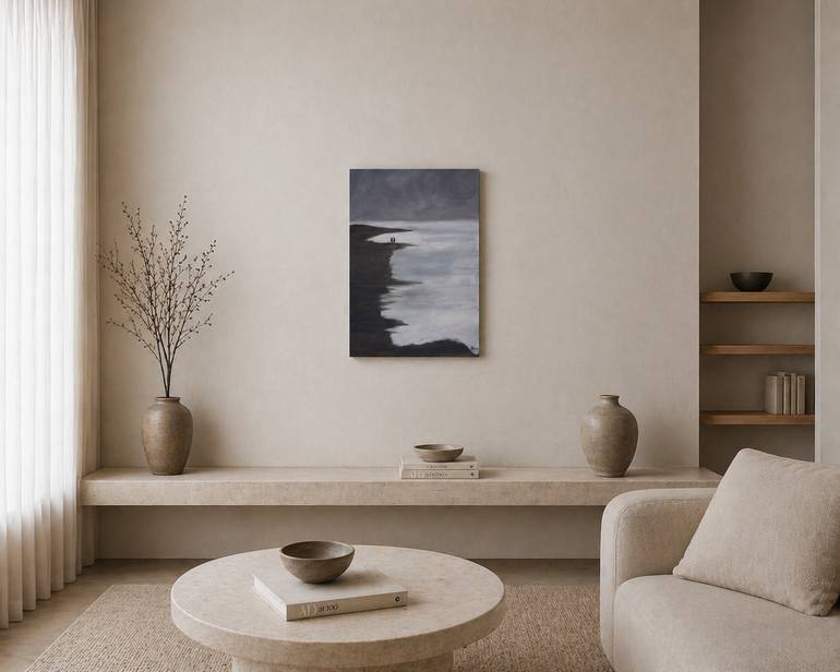Original Abstract Painting by Ana Art | Abstract Art on Canvas | At the Edge of Silence