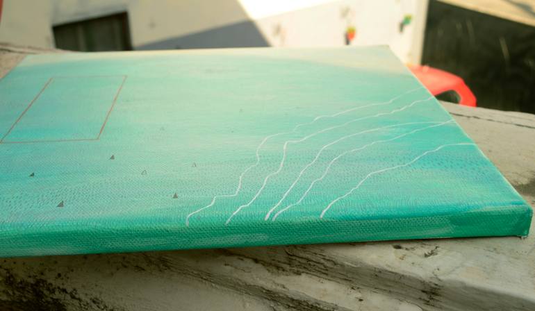 Original Conceptual Abstract Painting by Ana Markovic