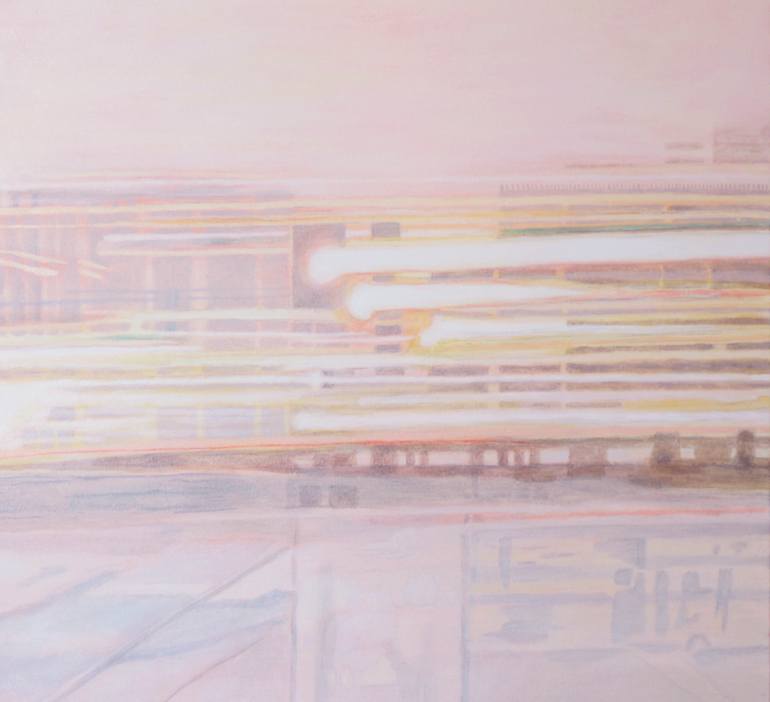 Original Conceptual Architecture Painting by Ana Markovic