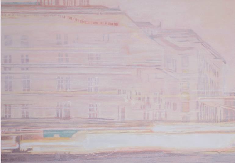 Original Conceptual Architecture Painting by Ana Markovic