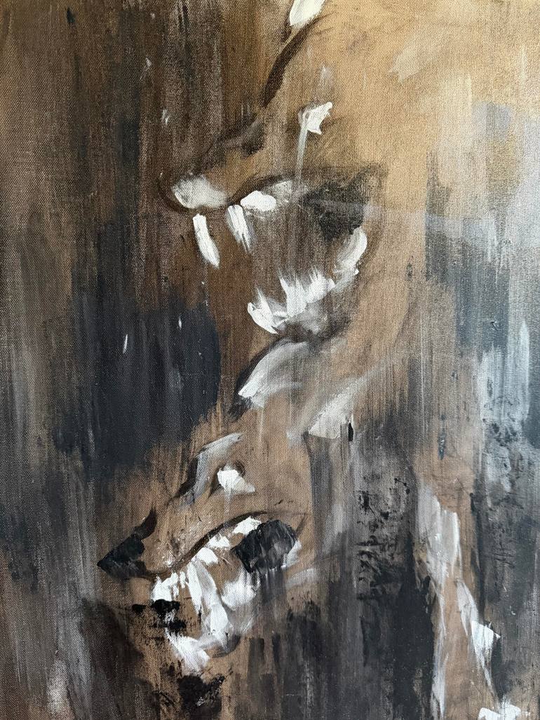 Original Abstract Expressionism Abstract Painting by Yu Sol