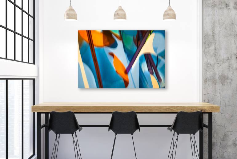 Original Color Field Painting Abstract Photography by Sabine Winnemuth