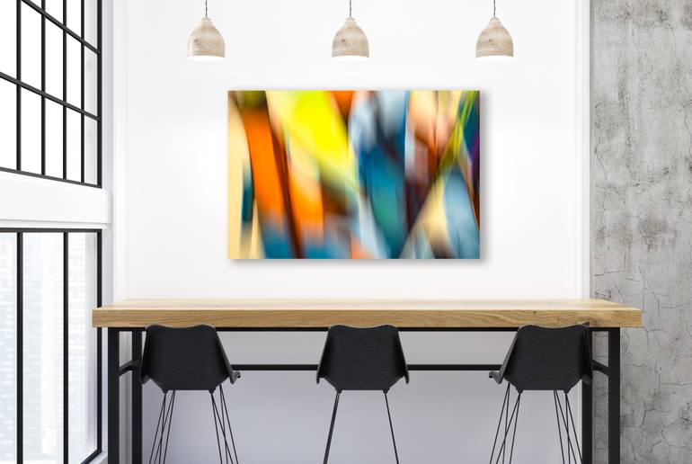 Original Color Field Painting Abstract Photography by Sabine Winnemuth