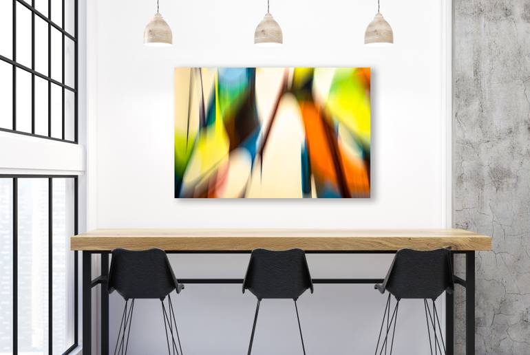 Original Color Field Painting Abstract Photography by Sabine Winnemuth