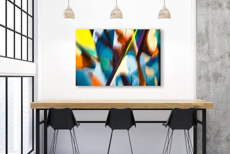 Original Color Field Painting Abstract Photography by Sabine Winnemuth