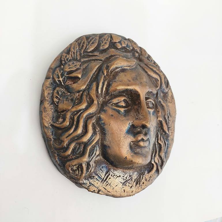 Original Portraiture Classical Mythology Sculpture by Esen Akmaz