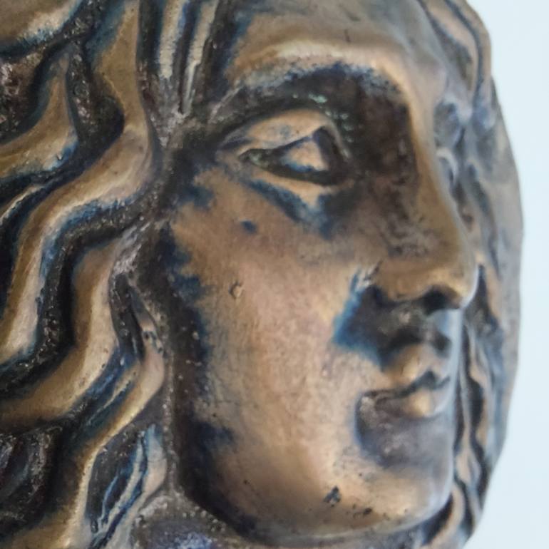 Original Portraiture Classical Mythology Sculpture by Esen Akmaz