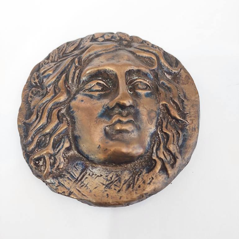 Original Portraiture Classical Mythology Sculpture by Esen Akmaz