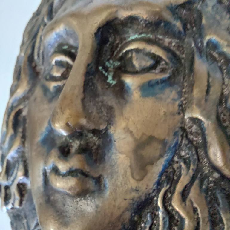 Original Portraiture Classical Mythology Sculpture by Esen Akmaz