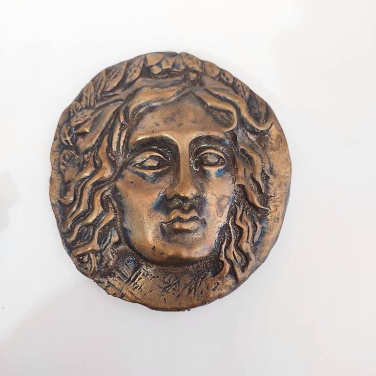 Original Portraiture Classical Mythology Sculpture by Esen Akmaz