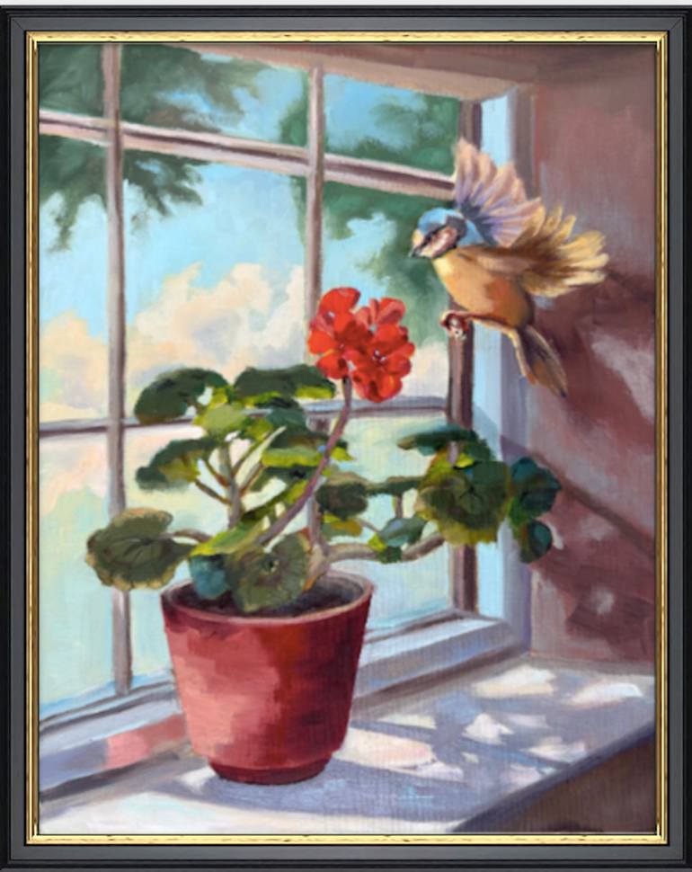 Original Impressionism Still Life Painting by Grace Diehl