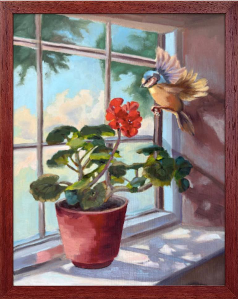 Original Impressionism Still Life Painting by Grace Diehl