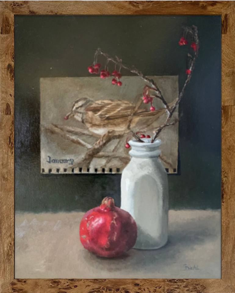 Original Photorealism Still Life Painting by Grace Diehl