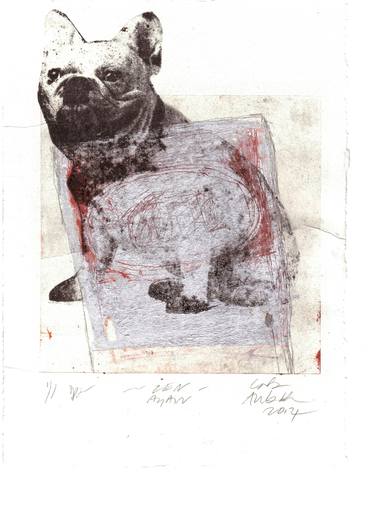 Print of Animal Printmaking by Cata Ahlback