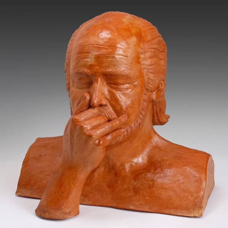 Original Figurative Men Sculpture by Dan Woodard