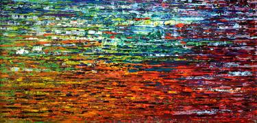 Original Impressionism Abstract Paintings by Milen Art