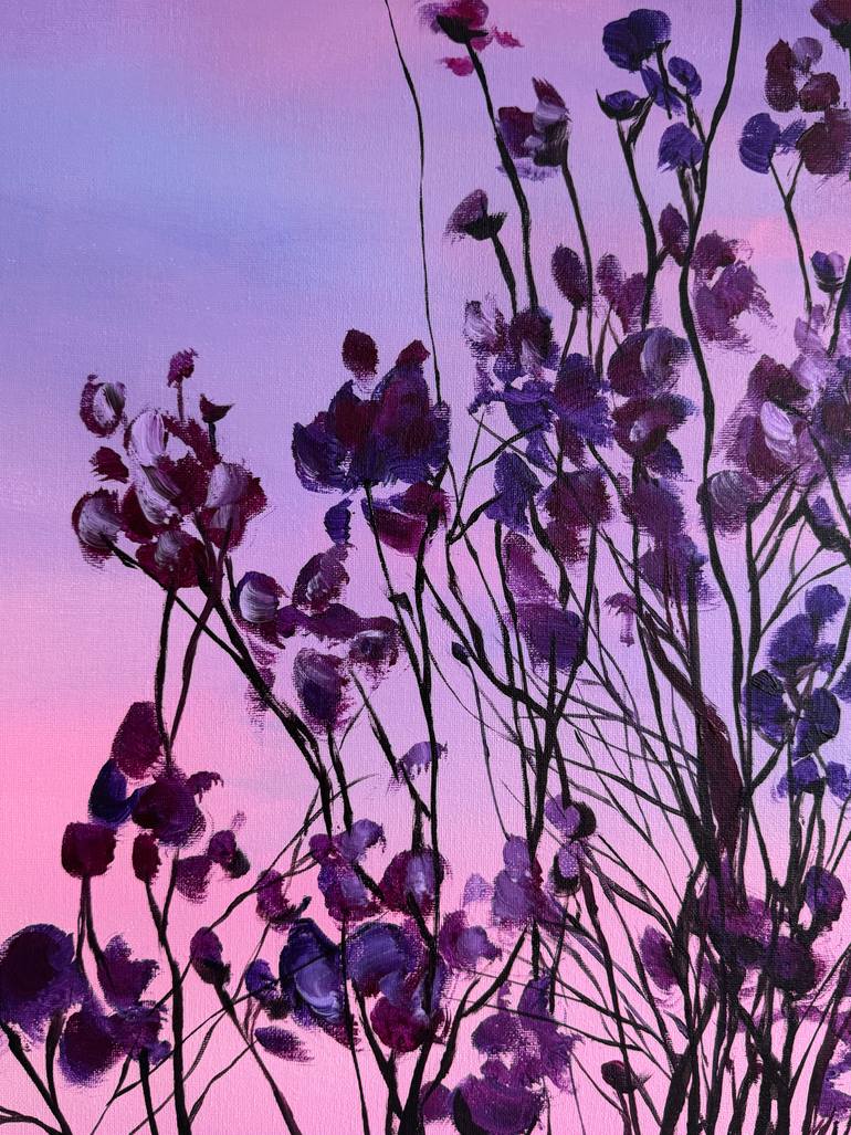 Original Contemporary Floral Painting by Jothi Kanayalal