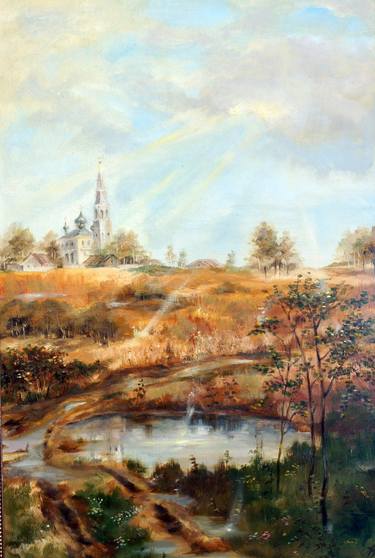 Original Landscape Painting by Olga Motchalova