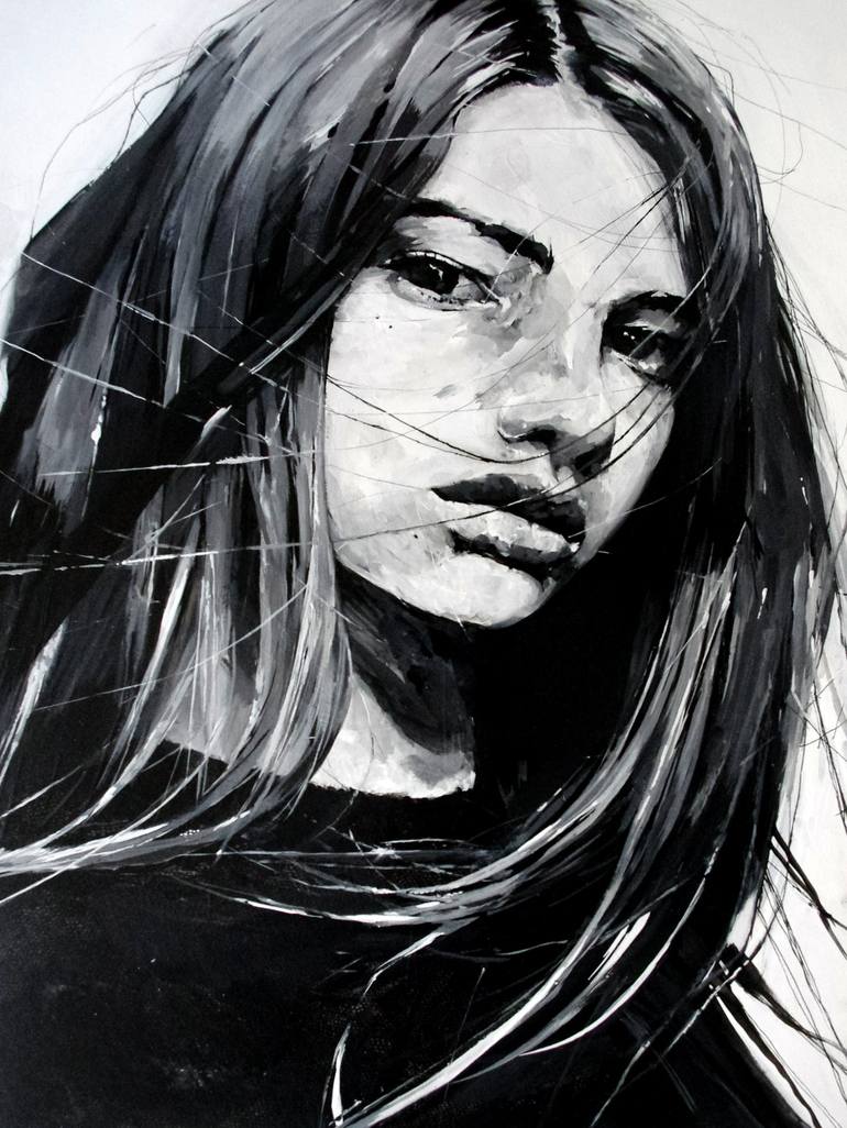 Amanda (2) Painting by Adrien Patout | Saatchi Art