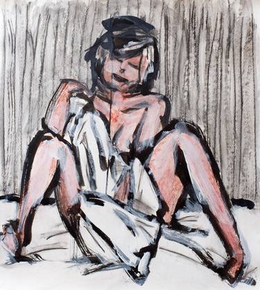 Print of Figurative Nude Paintings by James Barnett