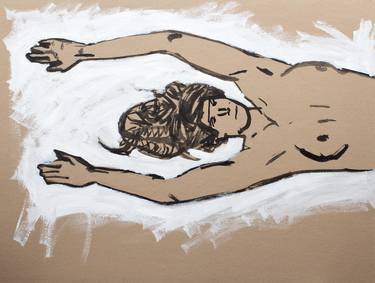 Print of Figurative Nude Paintings by James Barnett