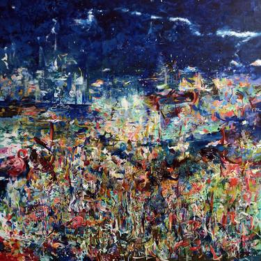 Original Impressionism Abstract Paintings by Erik Shutov