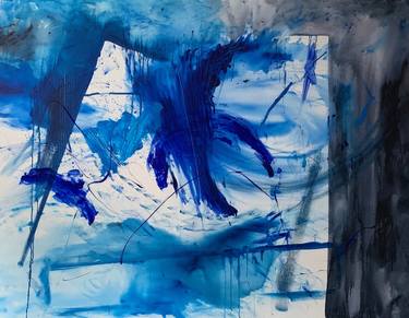 Original Abstract Expressionism Abstract Paintings by Jaime Rozen