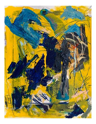 Print of Abstract Expressionism Abstract Paintings by Jaime Rozen