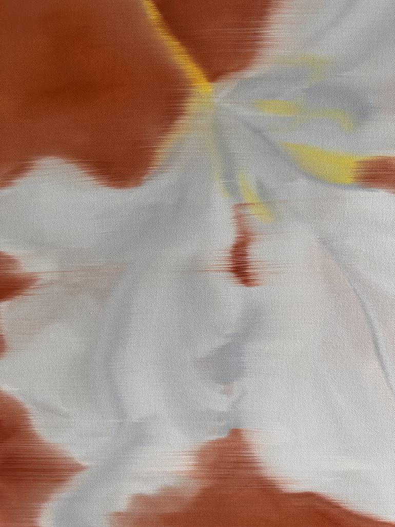 Original Abstract Floral Painting by Snezhana Zhukova