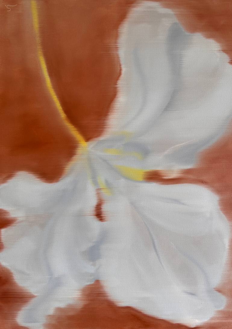 Original Abstract Floral Painting by Snezhana Zhukova
