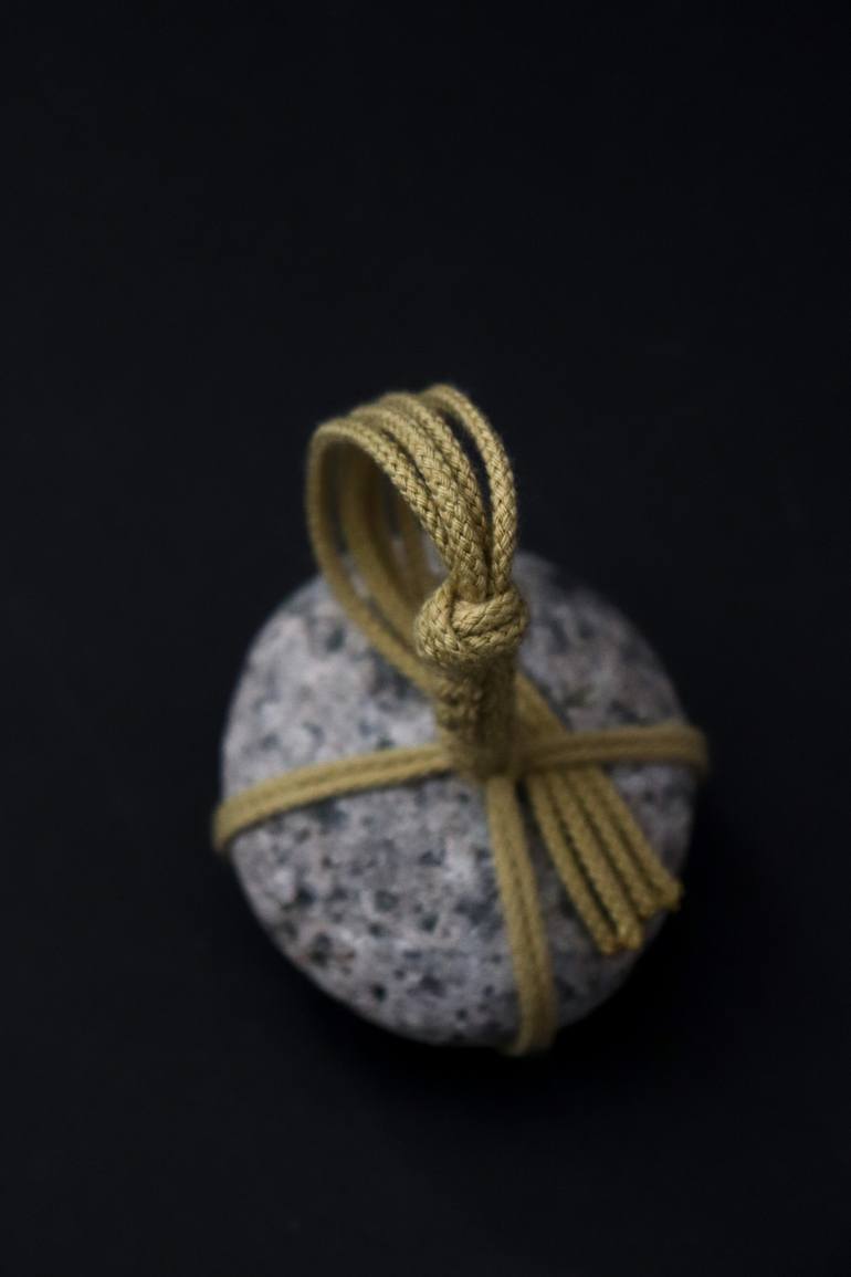 Original Minimalism Abstract Sculpture by Marika Kotani