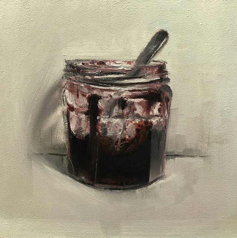 Jam jar Painting by Jos van der Vleuten Saatchi Art