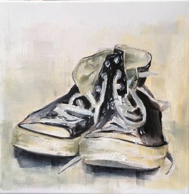 Saatchi Art Artist Jos van der Vleuten; Paintings, “Sneakers” #art
