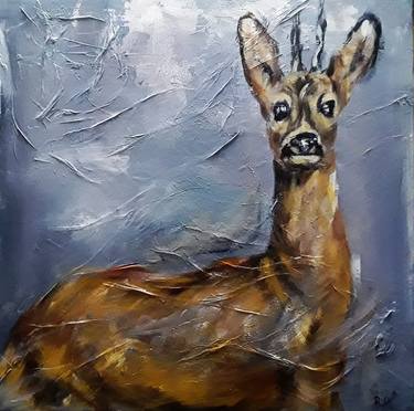 Original Expressionism Animal Paintings by Ruth Lingelbach