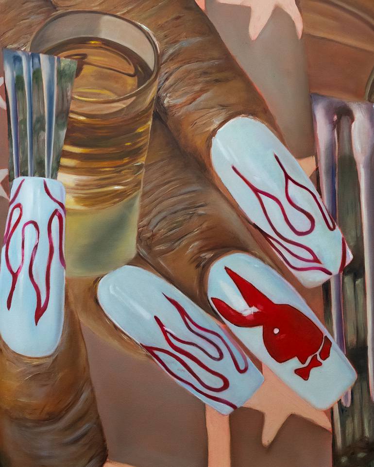 Original Contemporary Pop Culture/Celebrity Painting by Hugh Lippe