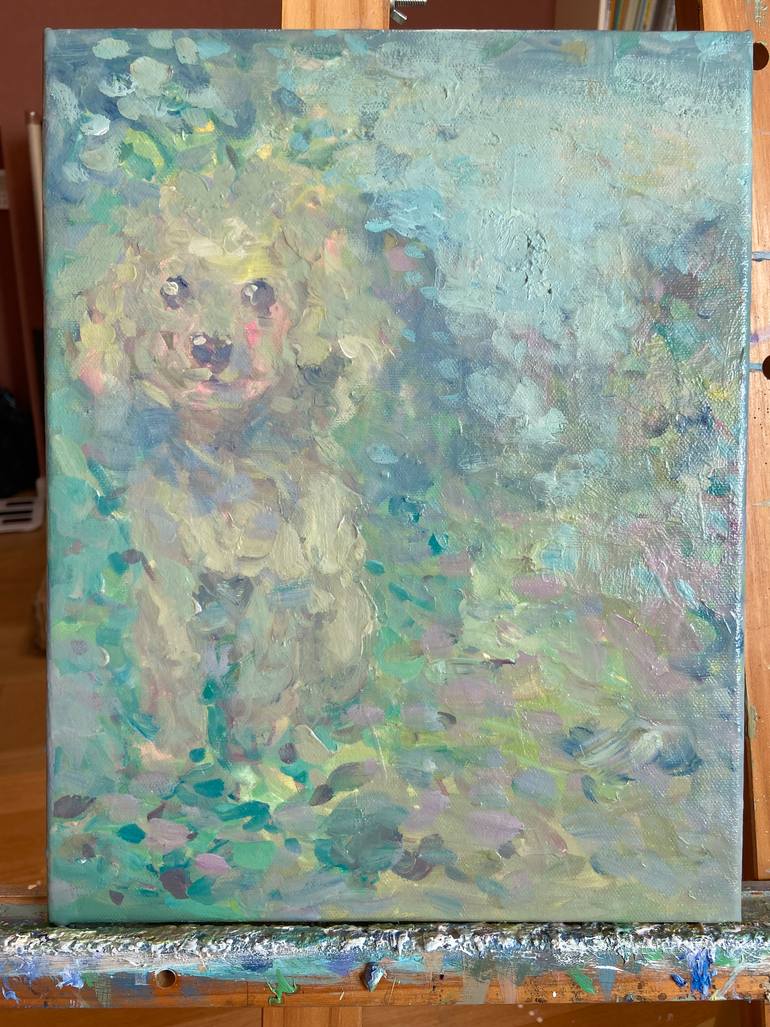 Original Expressionism Animal Painting by Naryoung Kim