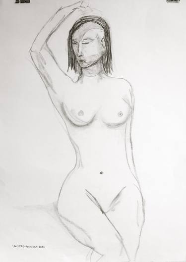 Original Nude Drawings by Siri Skogstad Berntsen