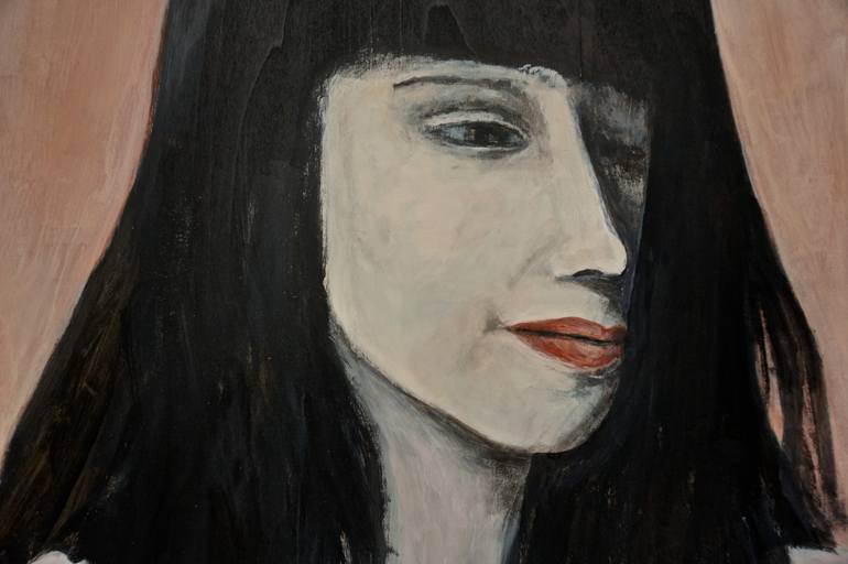 Original Conceptual People Painting by Siri Skogstad Berntsen